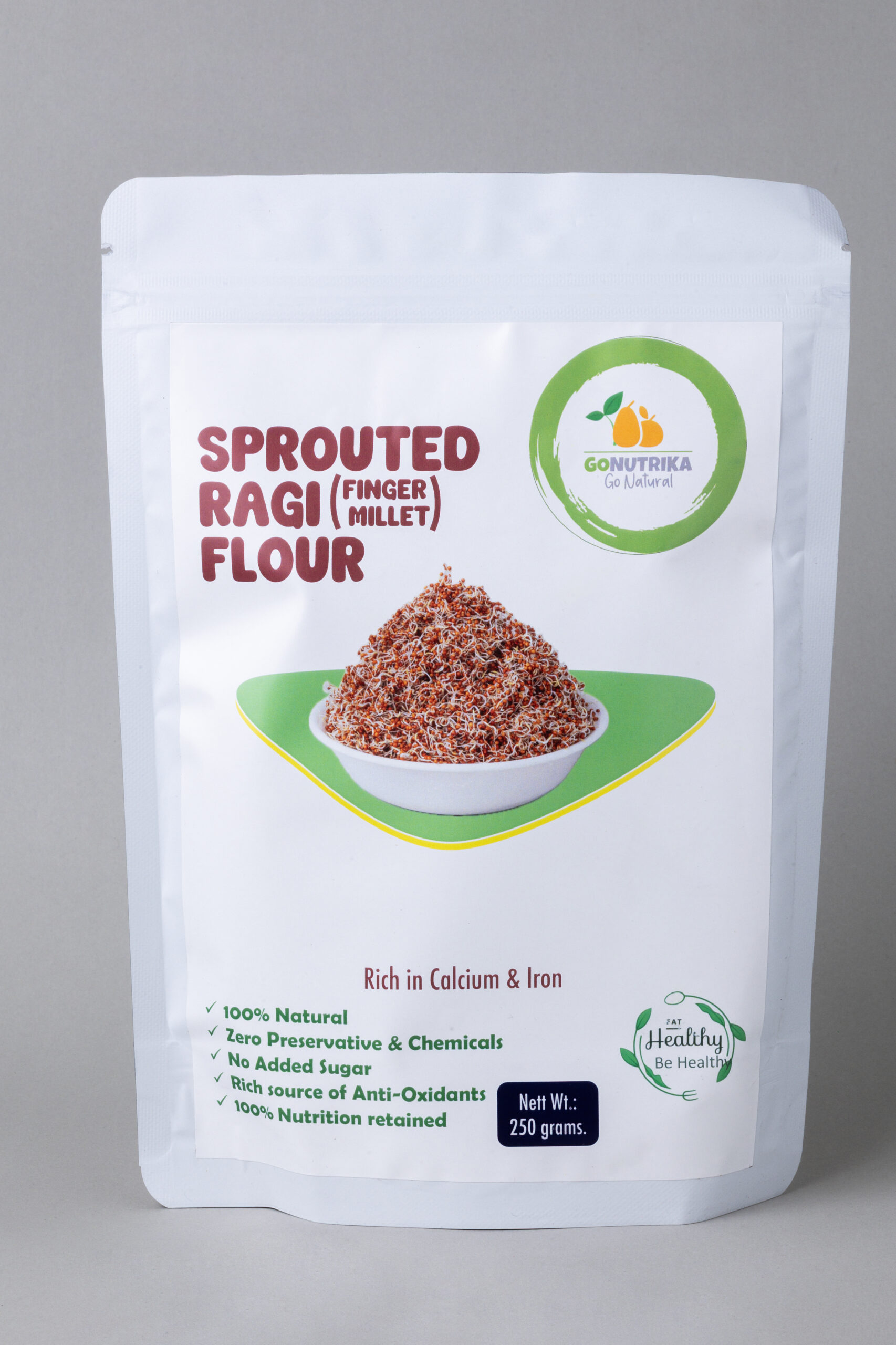 TWP_5900 Sprouted Ragi (Finger Millet) Flour - Image 1